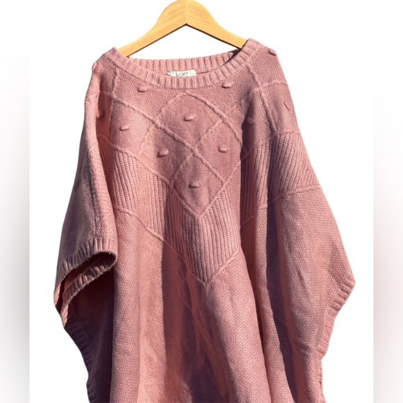 LOFT WOMEN’S MODERN PONCHO NWT - Picture 3 of 8